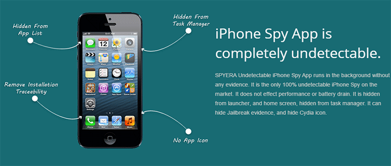 undetectable spyware for iphone
